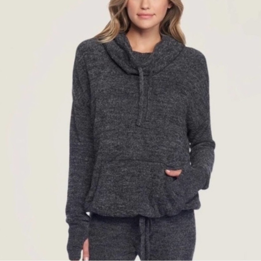 Barefoot Dreams CozyChic Lite Pebble Beach Pullover hoodie size small